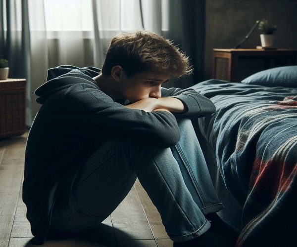 گوشه گیری نوجوان پسر دختر والدین